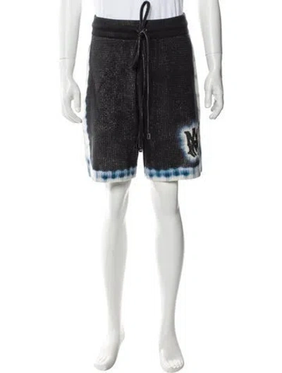 Pre-owned Amiri Graphic Print Jogger Shorts W/ Tags In Multi
