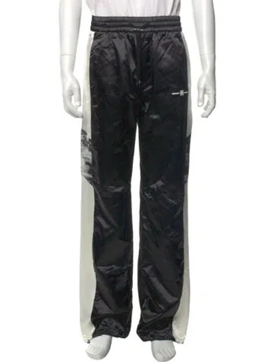 Pre-owned Amiri Graphic Print Joggers In Black