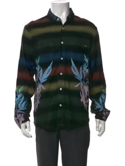 Pre-owned Amiri Graphic Print Long Sleeve Shirt W/ Tags In Black