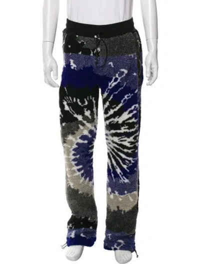Pre-owned Amiri Graphic Print Lounge Bottoms In Multi