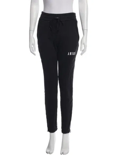 Pre-owned Amiri Graphic Print Sweatpants In Blue