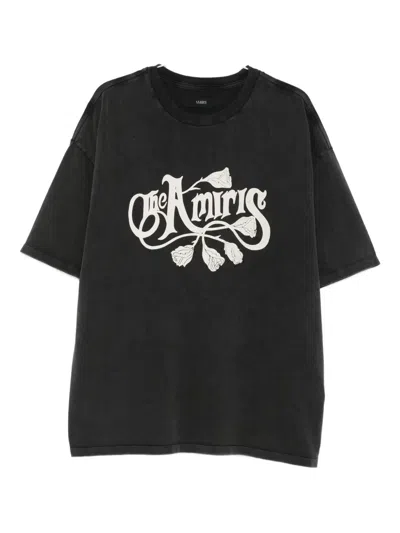Amiri Graphic-print T-shirt In Black
