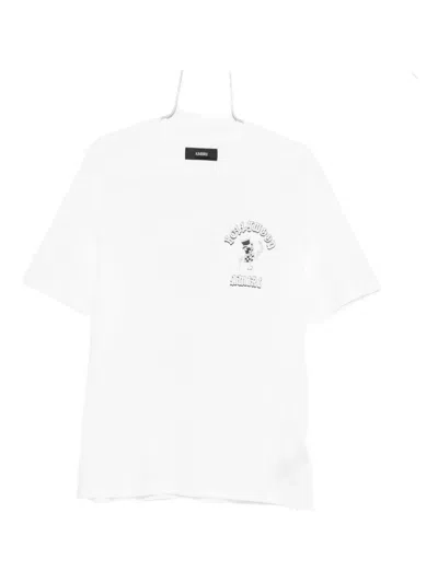 Amiri Magic Man Logo-print Cotton-jersey T-shirt In White