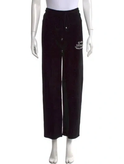Pre-owned Amiri Graphic Print Wide Leg Pants W/ Tags In Black