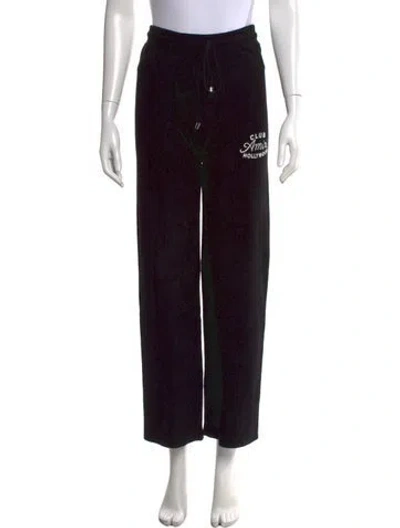 Pre-owned Amiri Graphic Print Wide Leg Pants W/ Tags In Black