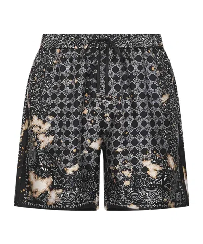 AMIRI AMIRI GRAPHIC PRINTED DRAWSTRING SHORTS
