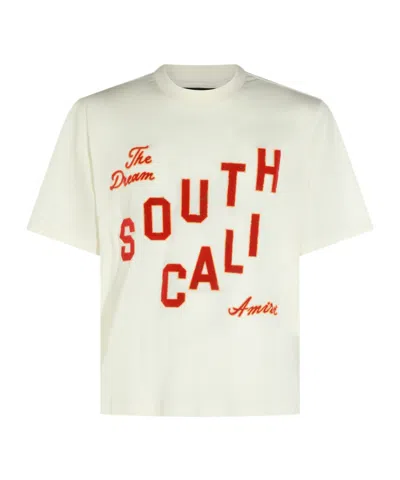 Amiri Graphic-print T-shirt In Neutral