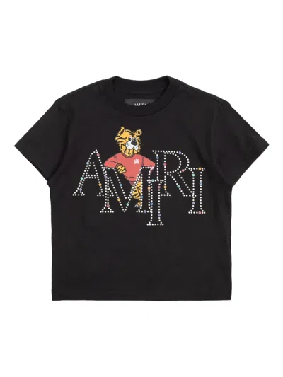 Amiri Kids' Graphic T-shirt In Black