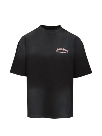 Amiri Mens Black Sunny Place Graphic Skate Cotton-jersey T-shirt