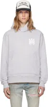 Amiri Core Series Ma Core Logo Hooded Sweater In Gray