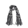 Amiri Gray Modal Scarves In Gray