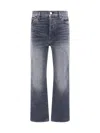 Amiri Women Denim Pants In Aged Black