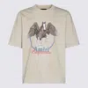 Amiri T-shirt In Nude