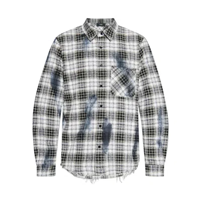 Amiri Grey Shirts Men In Multi