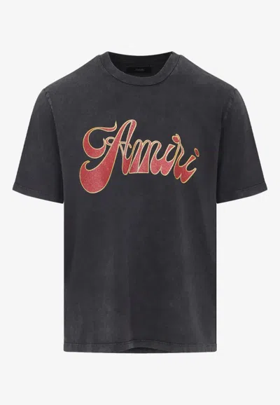 AMIRI GROOVY SHORT-SLEEVED T-SHIRT