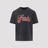 Amiri Groovy Logo-print Cotton-jersey T-shirt In Black