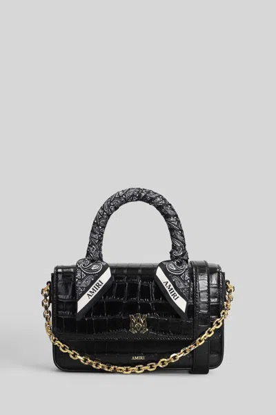 Amiri Hand Bag In Black