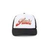 Amiri Structured Black Cap With Embroidered Logo In White