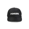 Amiri Sport Cap With Curved Brim And Vents In Black
