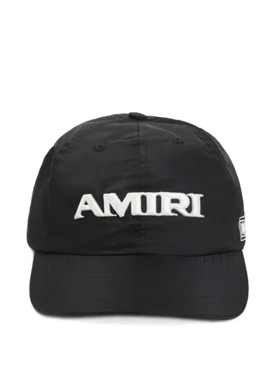 Amiri Hat With Embroidered Logo In Black