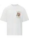 Amiri Heart One-size Tee In White