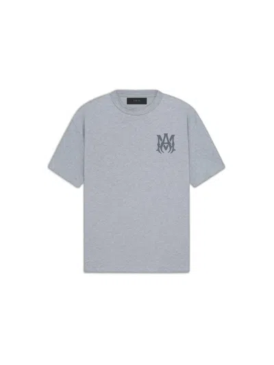 Amiri Heathgrey  T-shirt For Men In Gray