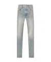 Amiri High-waist Bootcut Jeans In Gray