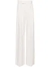 Amiri Pleated Straight-leg Trousers In Neutrals