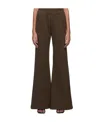Amiri Brown Wide-leg Lounge Pants In Green