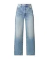 Amiri High-waisted Wide Version Jeans In Blue