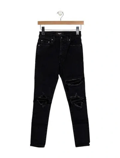 Pre-owned Amiri High-rise Skinny Leg Jeans W/ Tags In Black