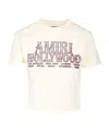 Amiri Graphic Print Crew Neck Short Sleeve Top In Neutral