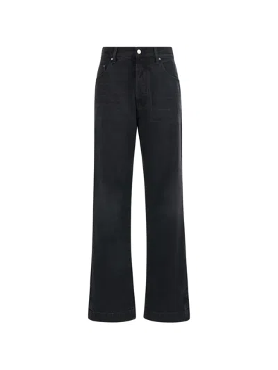 Amiri Hollywood Baggy Jeans In Black