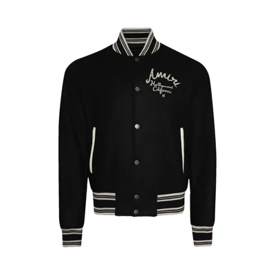 Pre-owned Amiri Hollywood Bomber Jacket 'black' | Men's Size L