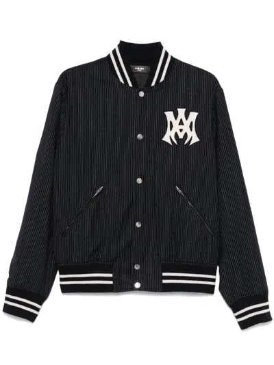 AMIRI HOLLYWOOD BOMBER JACKET - MEN'S - VIRGIN WOOL/VISCOSE