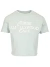 Amiri Short-sleeved T-shirt In Light Blue