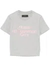 Amiri Hollywood Café T-shirt In Grey