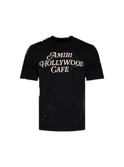 AMIRI AMIRI HOLLYWOOD CAFE TEE BLACK