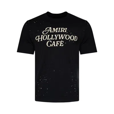 Pre-owned Amiri Hollywood Cafe Tee 'black' | Men's Size L