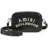 Amiri Hollywood Messenger Bag In Black