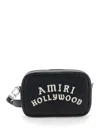 Amiri Hollywood Messenger Bag In Black