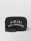 Amiri Hollywood Camera Case Strap Detachable Logo In Gray