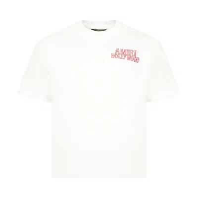 Pre-owned Amiri Hollywood City Tee 'ivory' | White | Men's Size Xs
