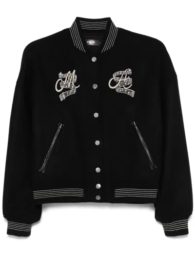 Amiri Hollywood Club Jacket In Black