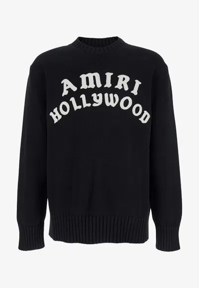 AMIRI HOLLYWOOD CREWNECK SWEATER