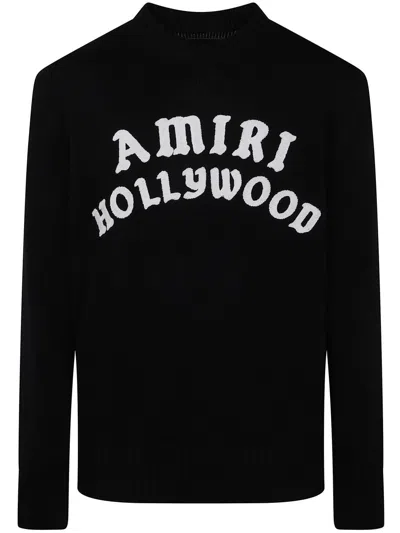 AMIRI AMIRI " HOLLYWOOD" CREWNECK SWEATSHIRT CLOTHING