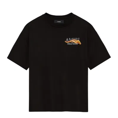 Amiri Woodland Horse Graphic Tee In Black
