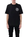 Amiri Hollywood Lettering-print T-shirt In Black