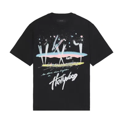 Pre-owned Amiri Hollywood Lights Tee 'black' | Men's Size M