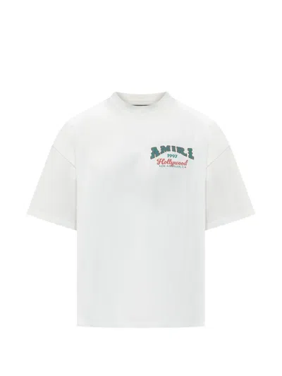 Amiri Oversized Crew Neck Short Sleeve Tee In White